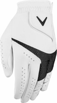 Gloves Callaway Weather Spann Mens Golf Glove RH White XL 2023 - 1