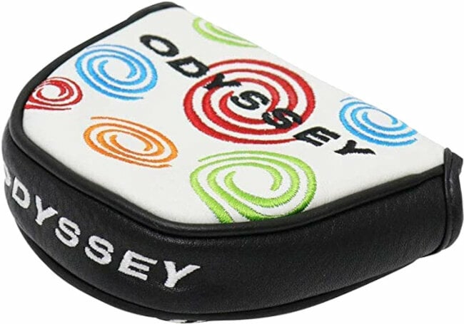 Headcovery Odyssey Tour Swirl Mallet Headcover White