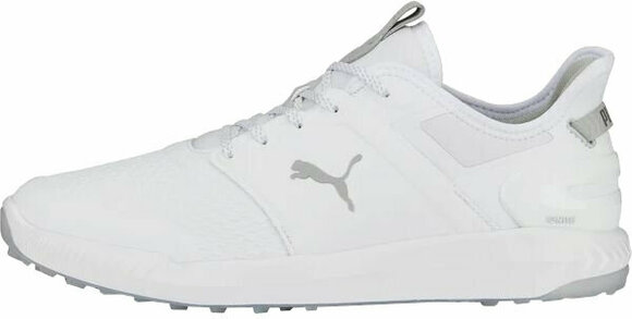 Chaussures de golf pour hommes Puma Ignite Elevate Mens Golf Shoes White/Puma Silver 44 - 1