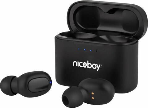 True Wireless In-ear Niceboy Hive Podsie 2021 Fekete - 1