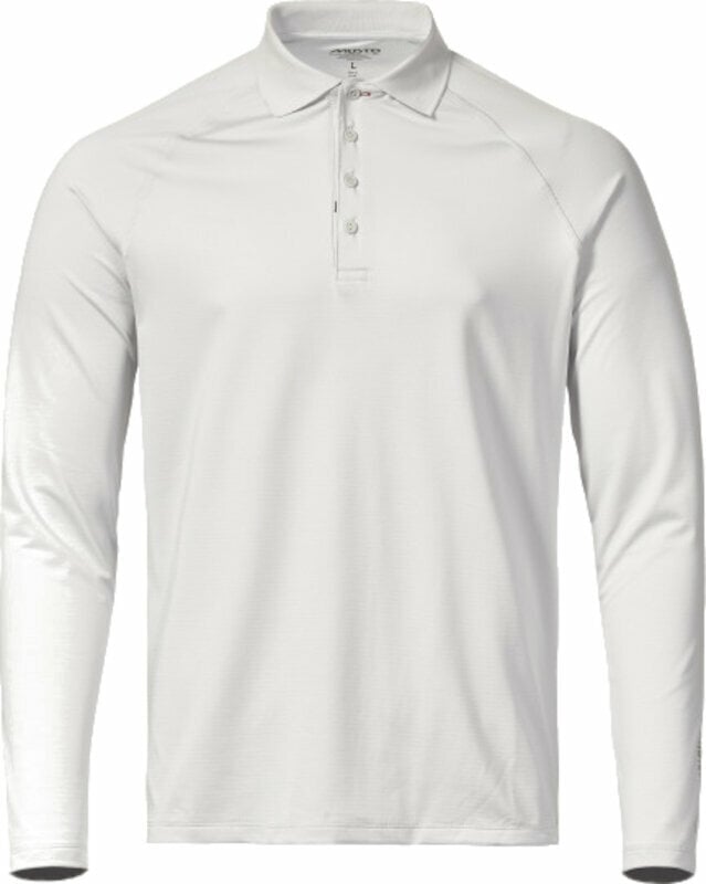 Shirt Musto Evolution Sunblock LS Polo 2.0 Shirt Platinum S