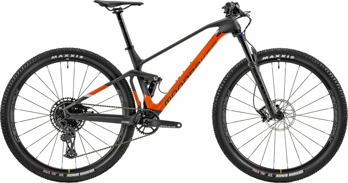 Celoodpružený bicykel Mondraker F-Podium Carbon Sram GX Eagle 1x12 Orange/Carbon S