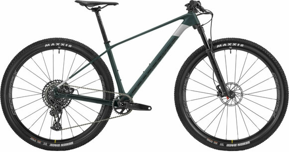 Hardtail fiets Mondraker Podium Carbon Translucent Green Carbon/Racing Silver L - 1