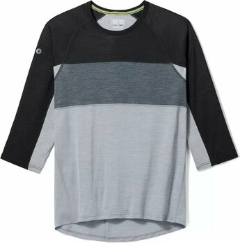 Jersey/T-Shirt Smartwool Men’s Ultralite Mountain Bike 3/4 Sleeve Tee Black L - 1