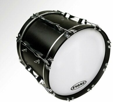 Marching Drum Head Evans BD16MS1W MX1 Marching Bass White 16" Marching Drum Head (Just unboxed) - 1