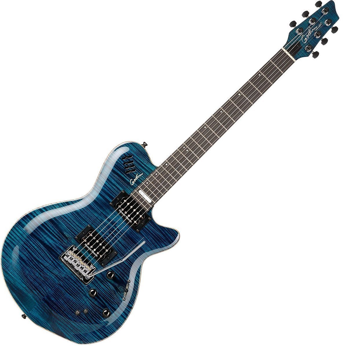Gitara elektryczna Godin LG XT Trans Blue