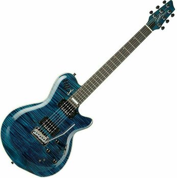 Elektrische gitaar Godin LG XT Trans Blue - 1