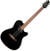 Elektro-akoestische gitaar Godin A6 Ultra Black HG