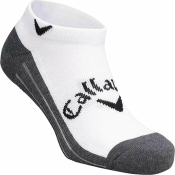 Socken Callaway Opti-Dri Low Socken White/Charcoal L/XL - 1
