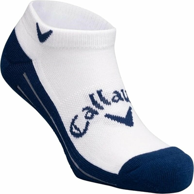 Socks Callaway Opti-Dri Low Socks White/Navy L/XL