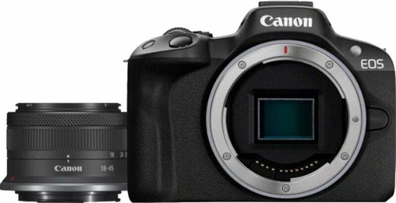 Spiegellose Kamera Canon EOS R50 + RF-S 18-45 IS STM Black