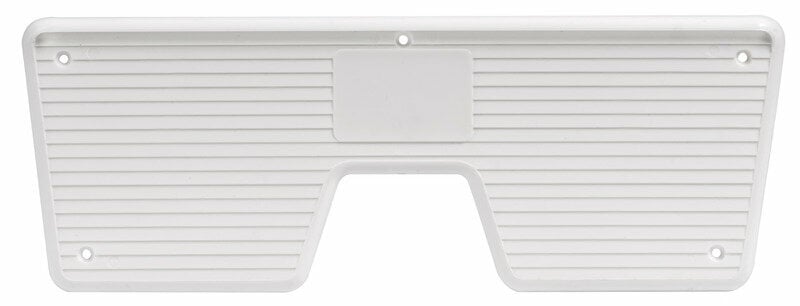 Außenborder Halterung Osculati Stern Protection Plate White 230 x 85 mm