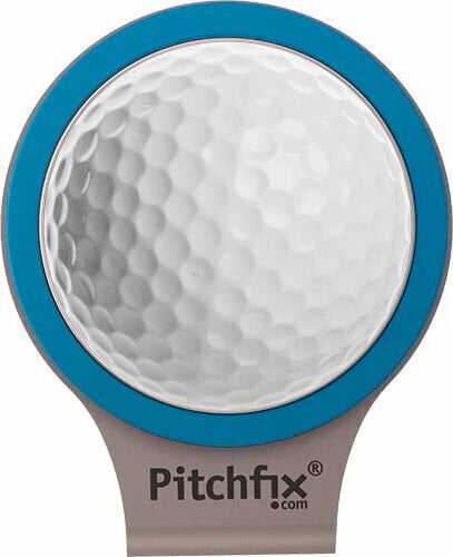 Golf Ball Marker Pitchfix HatClip 2.0 Light Blue