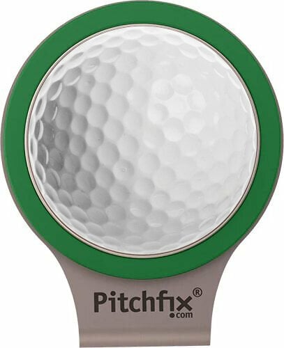 Marcatori palle golf Pitchfix HatClip 2.0 Green