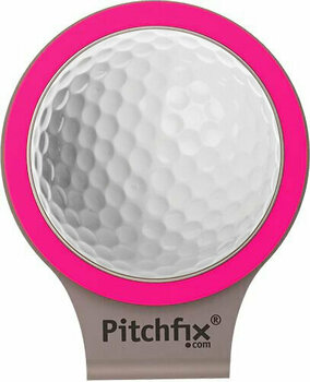 Golf Ball Marker Pitchfix HatClip 2.0 Pink - 1