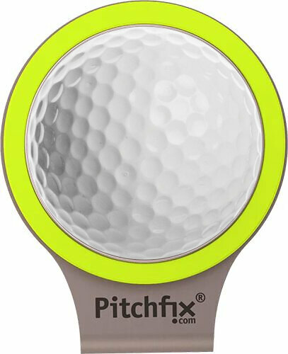 Golf Ball Marker Pitchfix HatClip 2.0 Lime