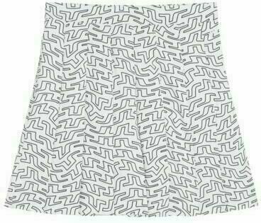 Nederdel / kjole J.Lindeberg Adina Print Golf Skirt White Outline Bridge Swirl L - 1