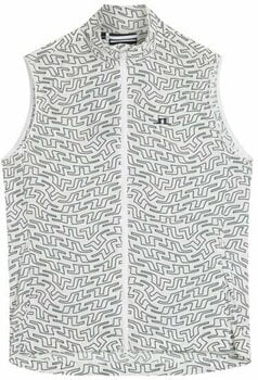 Γιλέκο J.Lindeberg Ash Light Packable Golf Vest Print White Outline Bridge Swirl M - 1