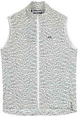 Gilet J.Lindeberg Ash Light Packable Golf Print White Outline Bridge Swirl
