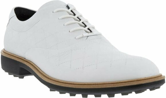 Calzado de golf para hombres Ecco Classic Hybrid Mens Golf Shoes Blanco 42 - 1