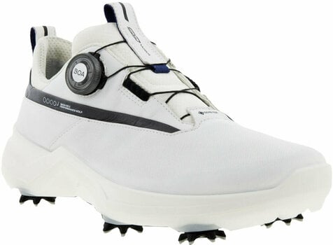 Chaussures de golf pour hommes Ecco Biom G5 BOA Mens Golf Shoes White/Black 41 - 1