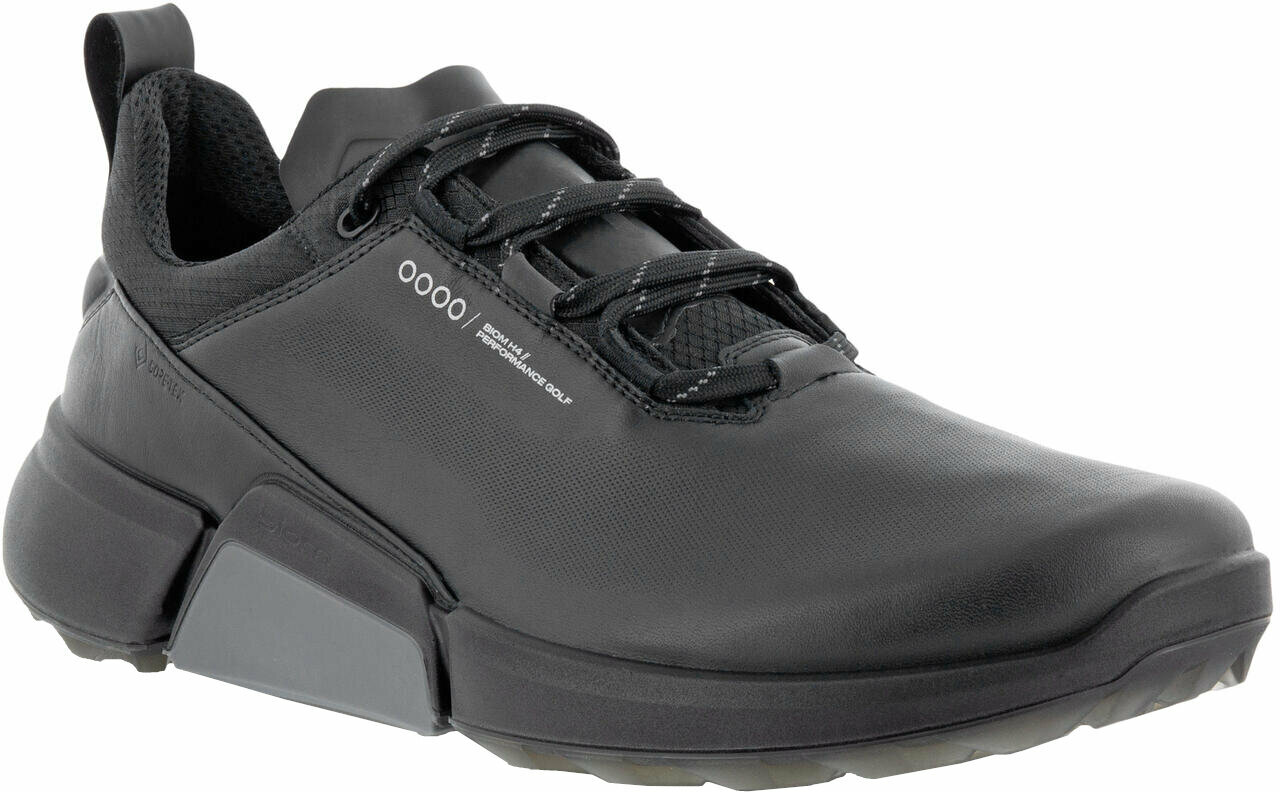 Calzado de golf para hombres Ecco Biom H4 Mens Golf Shoes Black 44