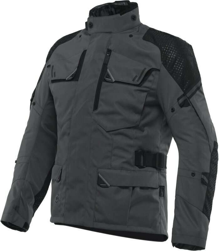 Textile Jacket Dainese Ladakh 3L D-Dry Jacket Iron Gate/Black 44 Textile Jacket