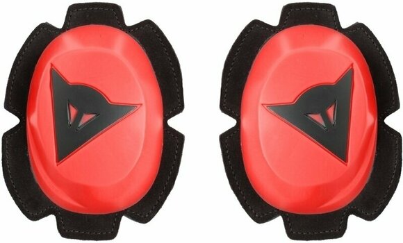 Protections genoux Dainese Protections genoux Pista Rain Knee Slider Red/Black UNI - 1