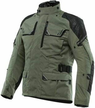 Textiljacka Dainese Ladakh 3L D-Dry Jacket Army Green/Black 50 Textiljacka - 1