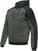 Sweatshirt Dainese Daemon-X Safety Hoodie Full Zip Green/Black 50 Sweatshirt