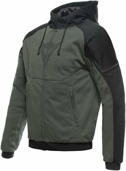 Capucha Dainese Daemon-X Safety Hoodie Full Zip Green/Black 52 Capucha - 1