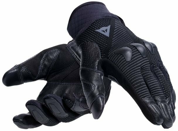 Motorcycle Gloves Dainese Unruly Ergo-Tek Gloves Black/Anthracite XS Motorcycle Gloves