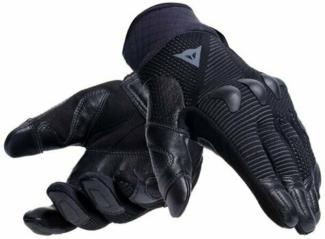Motorcycle Gloves Dainese Unruly Ergo-Tek Gloves Black/Anthracite XS Motorcycle Gloves - 1