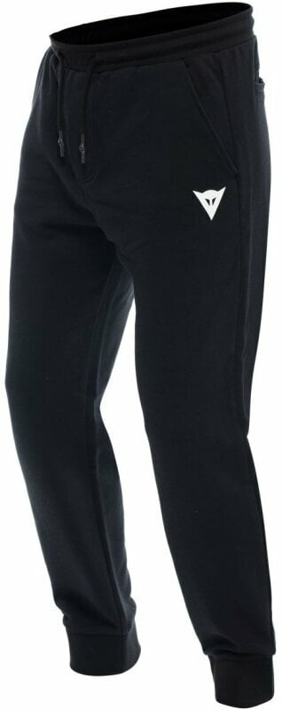 Motorrad freizeitbekleidung Dainese Sweatpant Logo Black/White XS