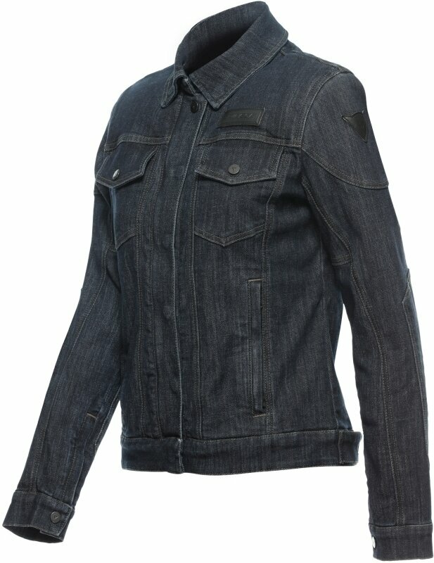 Textilná bunda Dainese Denim Tex Jacket Lady Blue 40 Textilná bunda