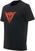 Tee Shirt Dainese T-Shirt Logo Black/Fluo Red M Tee Shirt
