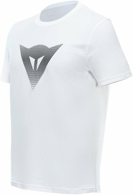 Horgászpóló Dainese T-Shirt Logo White/Black XS Horgászpóló