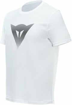 Тениска Dainese T-Shirt Logo White/Black M Тениска - 1