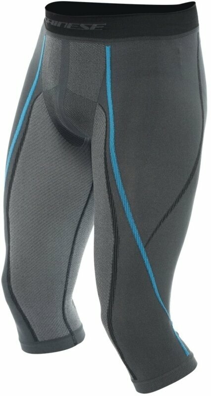 Motorcycle Functional Pants Dainese Dry Pants 3/4 Black/Blue XL/2XL