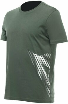 Μπλούζες Μηχανής Leisure Dainese T-Shirt Big Logo Ivy/White L Μπλούζες Μηχανής Leisure - 1