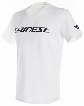 Μπλούζες Μηχανής Leisure Dainese T-Shirt White/Black XL Μπλούζες Μηχανής Leisure - 1