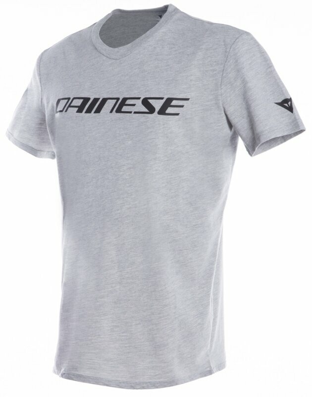 T-Shirt Dainese T-Shirt Melange/Black XS T-Shirt