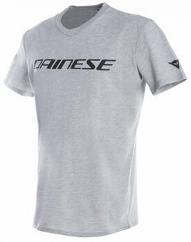 Camiseta de manga corta Dainese T-Shirt Melange/Black XS Camiseta de manga corta - 1
