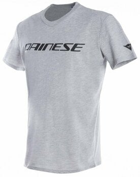Тениска Dainese T-Shirt Melange/Black XL Тениска - 1