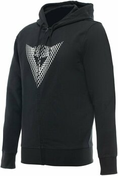 Sweatshirt Dainese Hoodie Logo Black/White 2XL Sweatshirt - 1