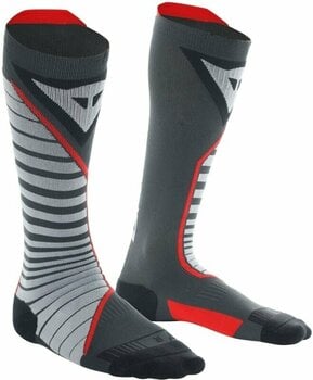 Chaussettes Dainese Chaussettes Thermo Long Socks Black/Red 39-41 - 1