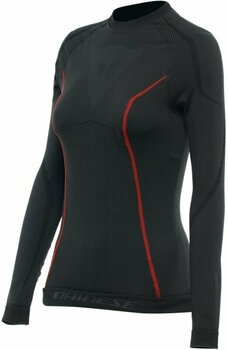 Motorcycle Functional Shirt Dainese Thermo Ls Lady Black/Red XS/S Motorcycle Functional Shirt - 1