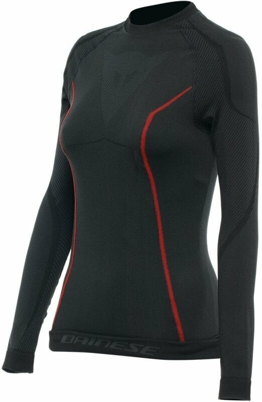 Motorcycle Functional Shirt Dainese Thermo Ls Lady Black/Red M