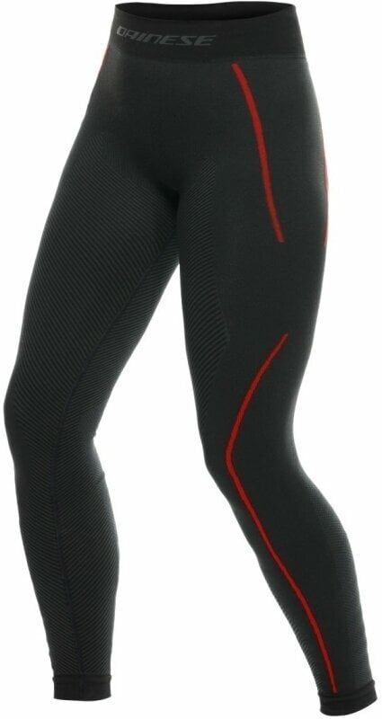 Motorrad funktionsbekleidung Dainese Thermo Pants Lady Black/Red XS/S
