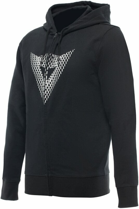 Sweatshirt Dainese Hoodie Logo Black/White XS Sweatshirt